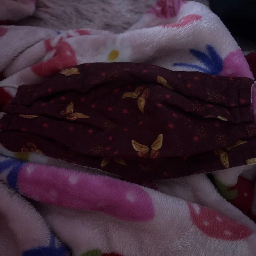 Kids Butterfly Print Face Mask